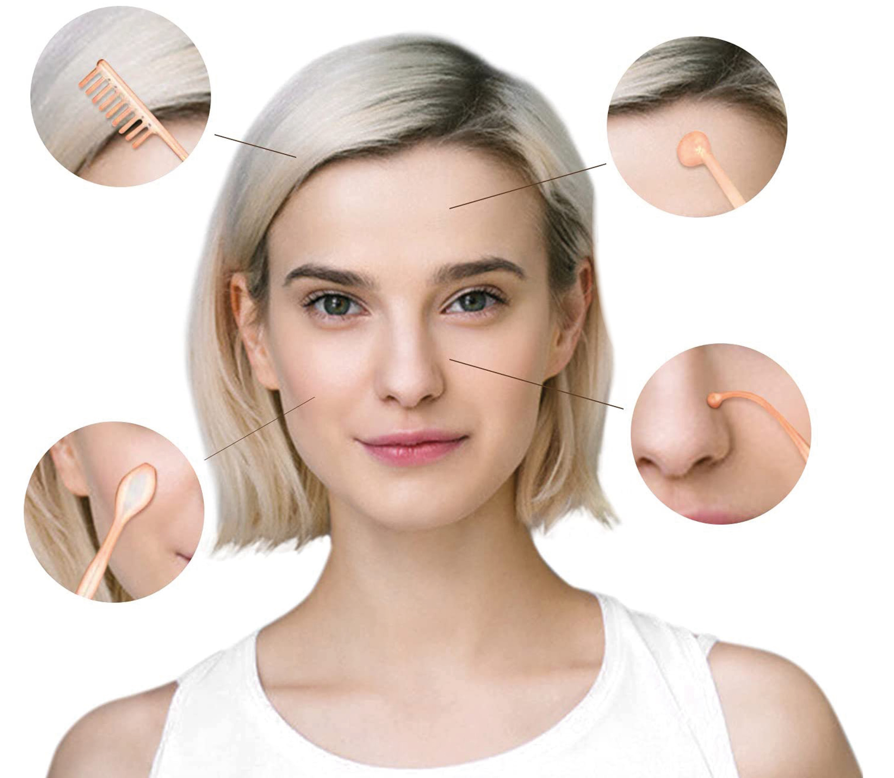 kozmetični ozonizator za nego kože in las